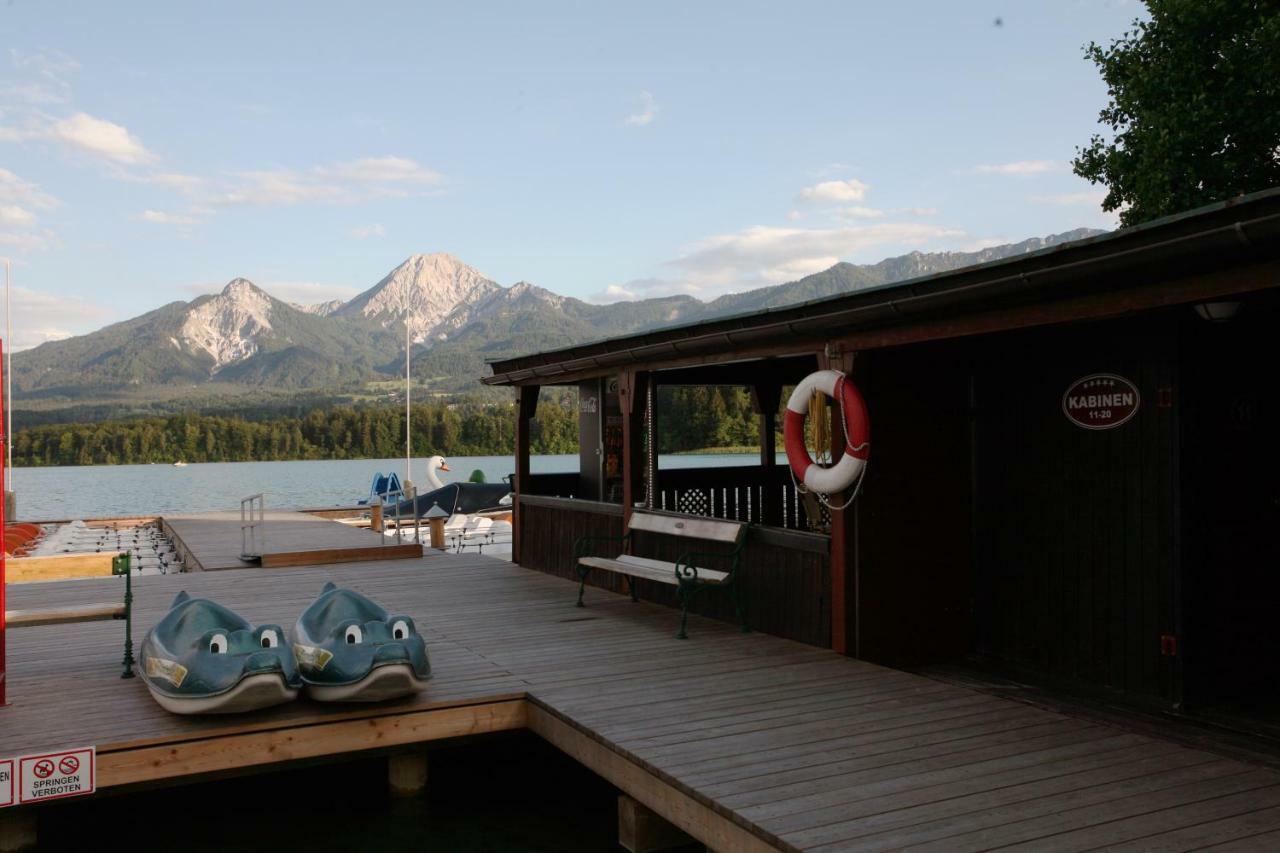 Apart-Faakersee โดรโบลัค อัม ฟาเคอร์เซ ภายนอก รูปภาพ