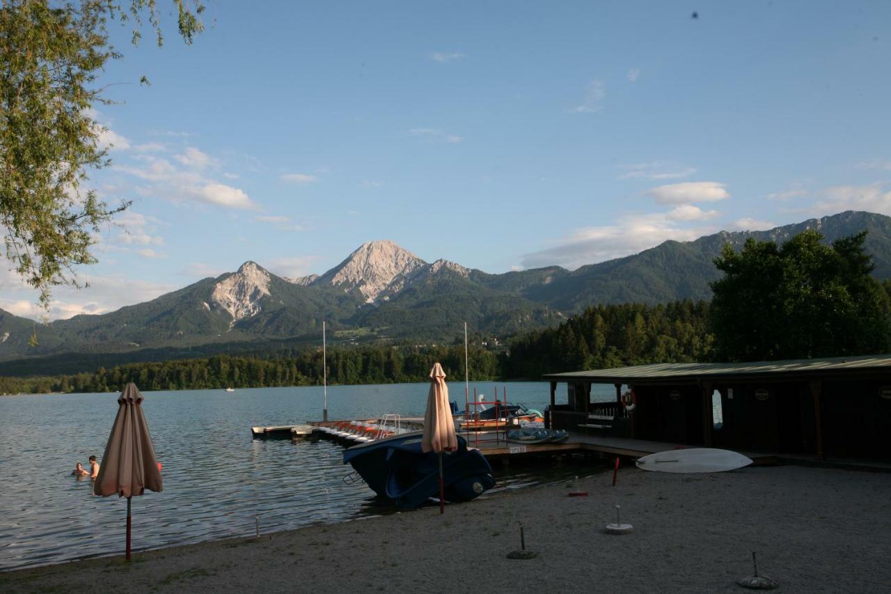 Apart-Faakersee โดรโบลัค อัม ฟาเคอร์เซ ภายนอก รูปภาพ