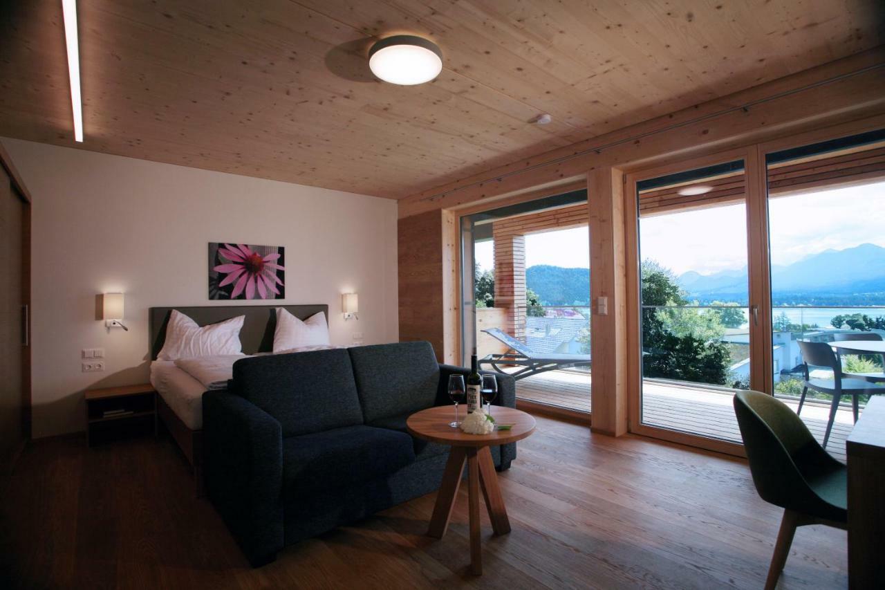 Apart-Faakersee โดรโบลัค อัม ฟาเคอร์เซ ภายนอก รูปภาพ